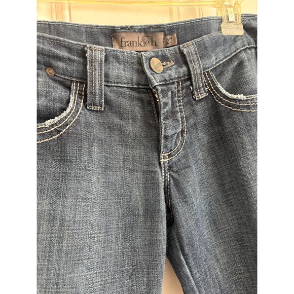 Vintage Frankie B low rise y2k jeans with studded pockets size 27 - Picture 8 of 8